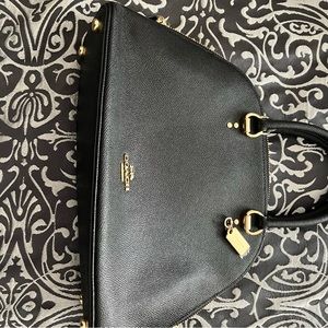 Coach black satchel